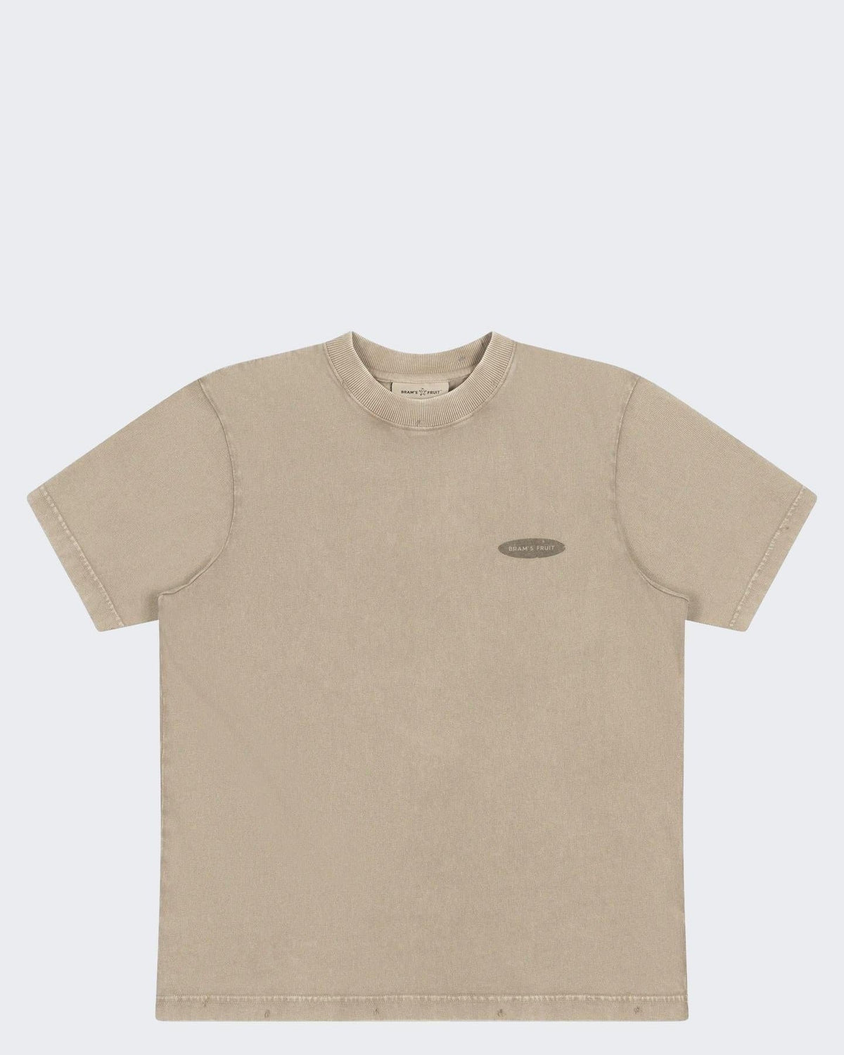 Bram's Fruit Heren Fuck Off T-shirt Beige - Eleganza.nl