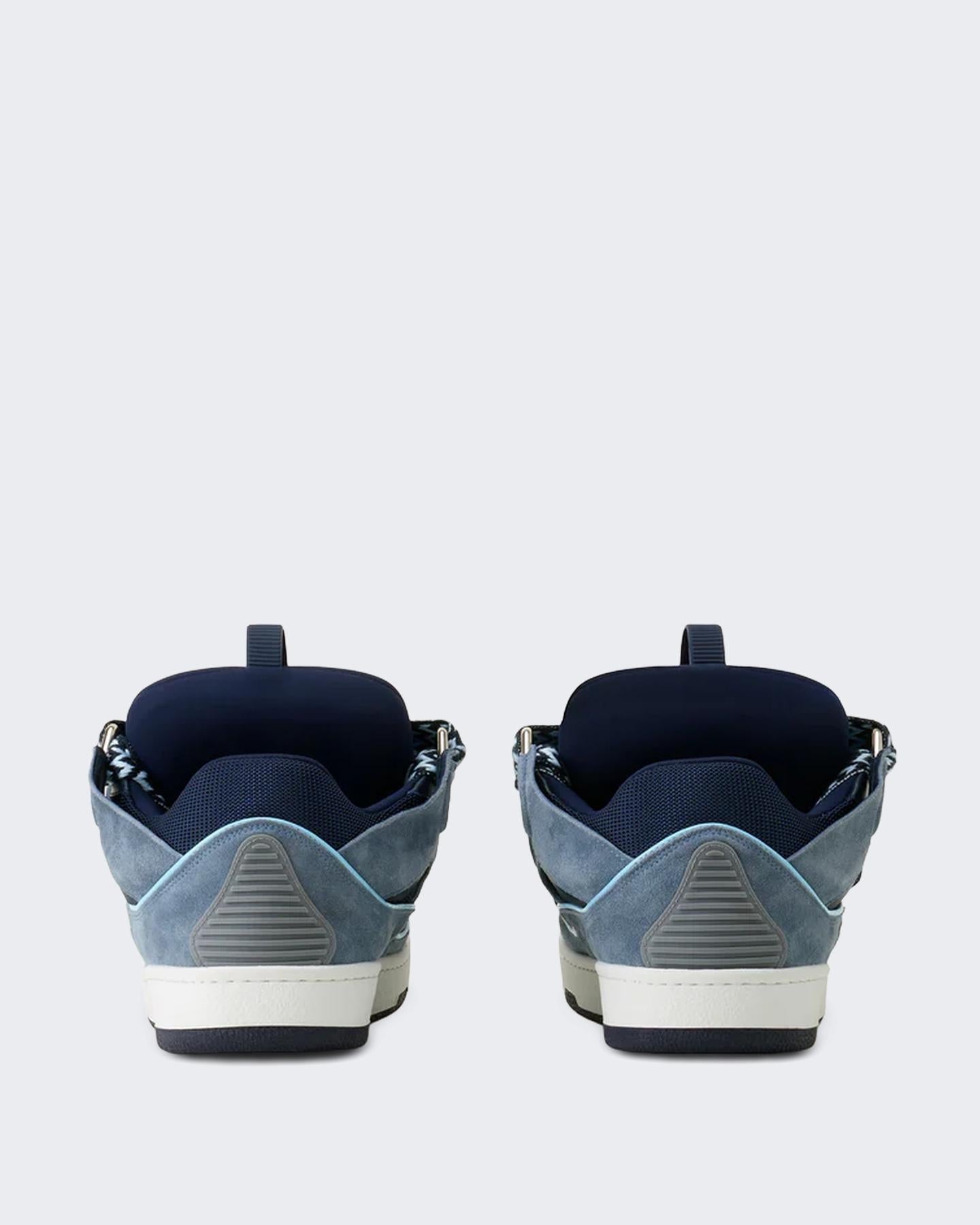 Lanvin Heren Curb Sneakers Bicolor