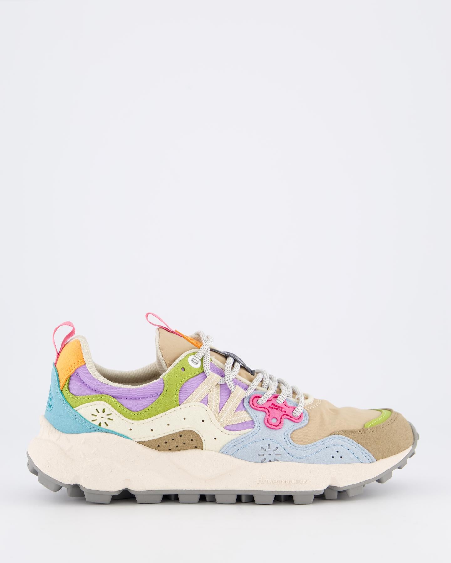Dames Yamano 3 Sneaker Beige/Multi