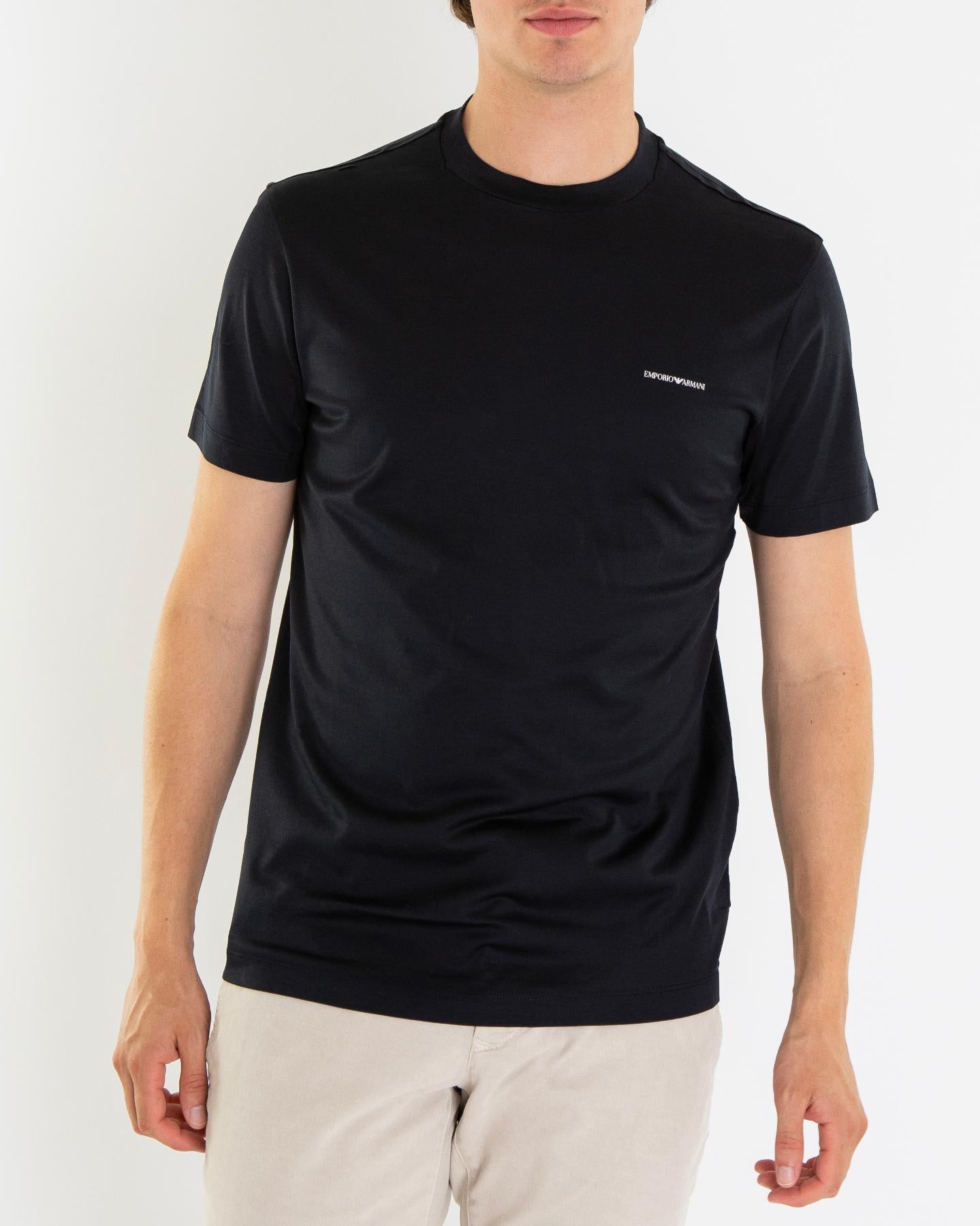 Heren T-Shirt Blauw