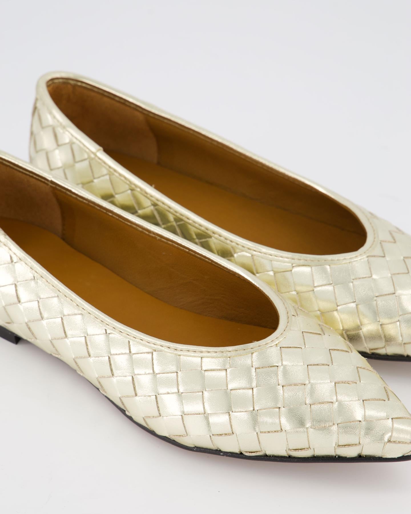 Dames Magda Loafer Metallic/Goud