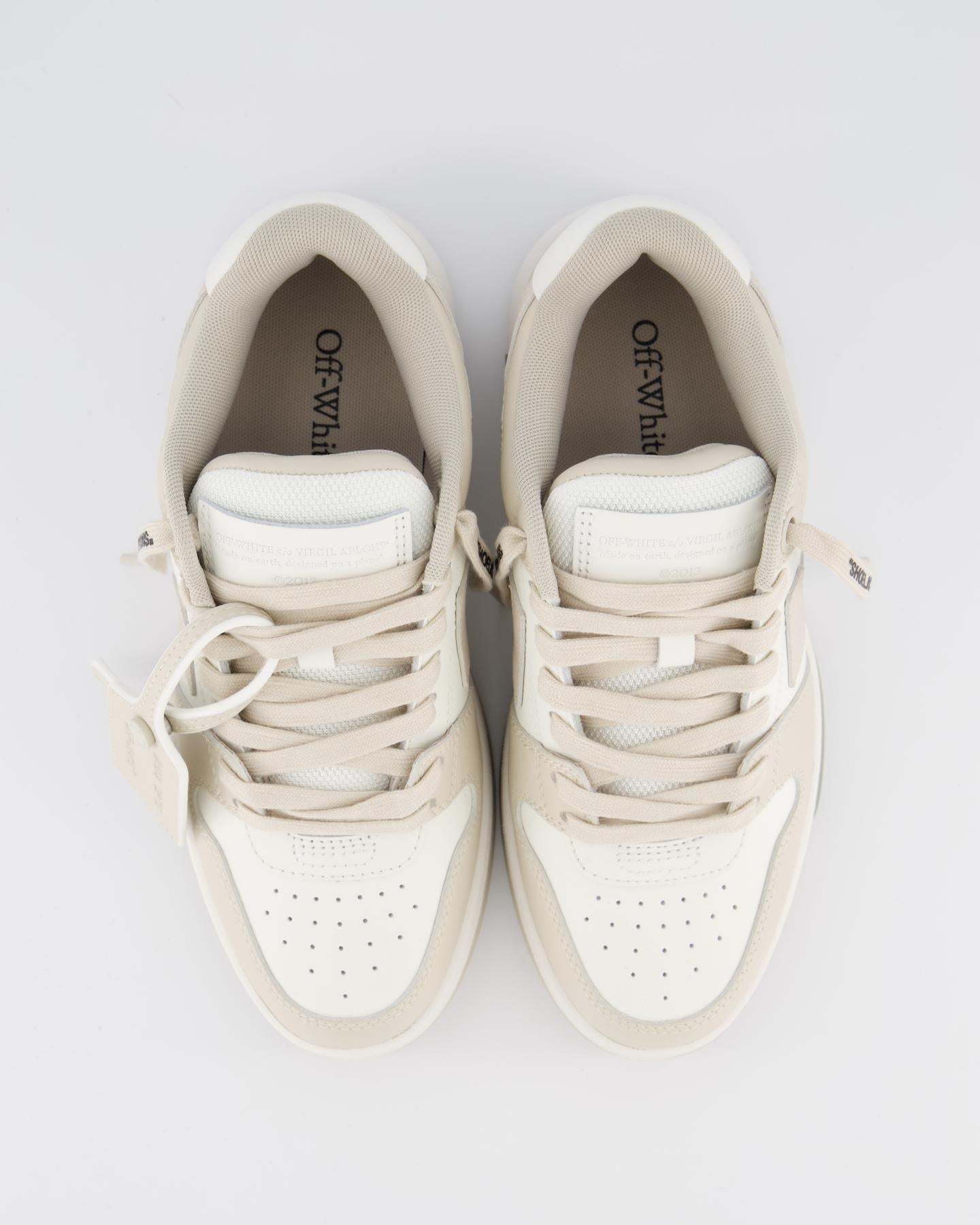 Dames Out Of Office Sneaker Wit/Beig