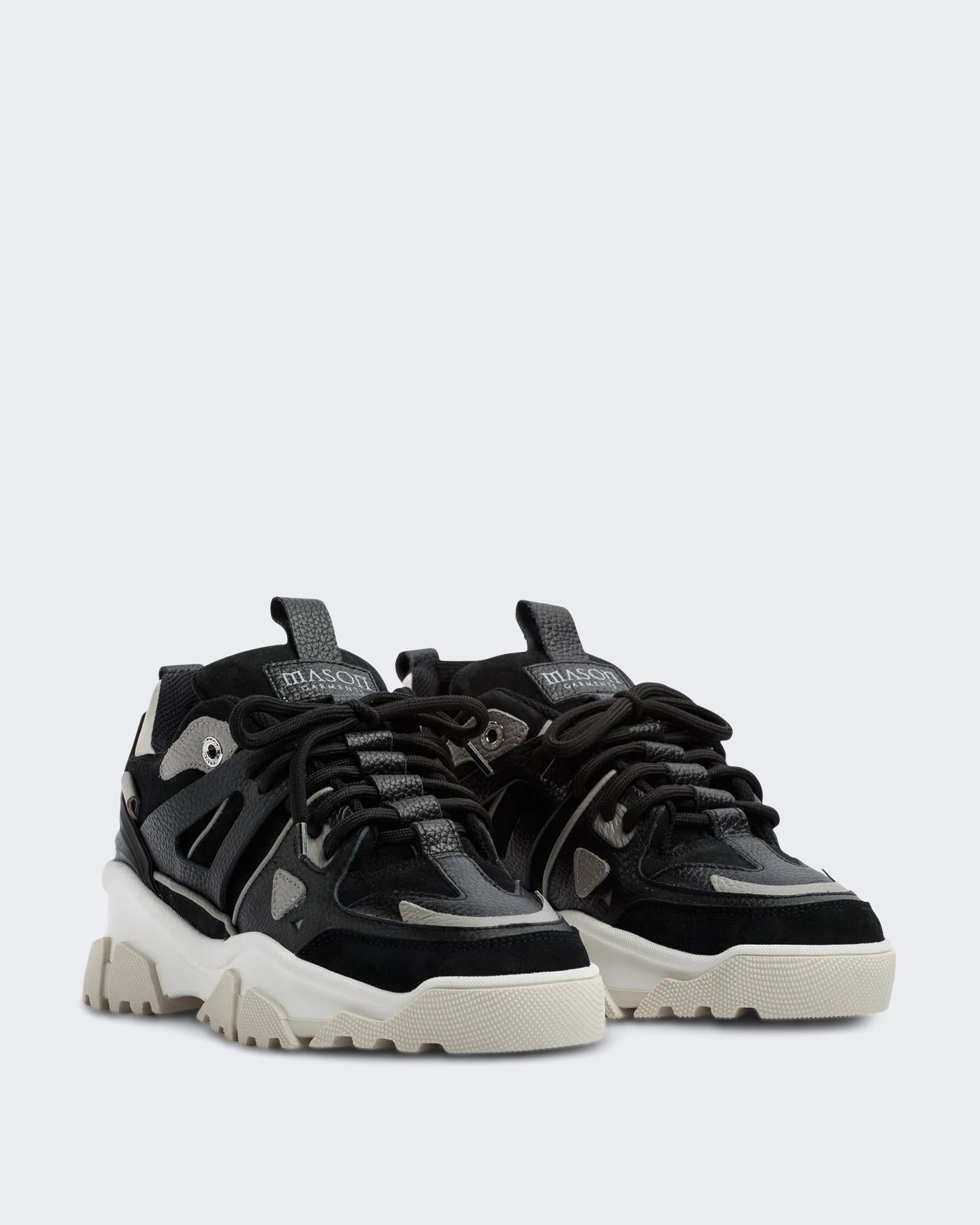 Heren Genova Sneaker Zwart