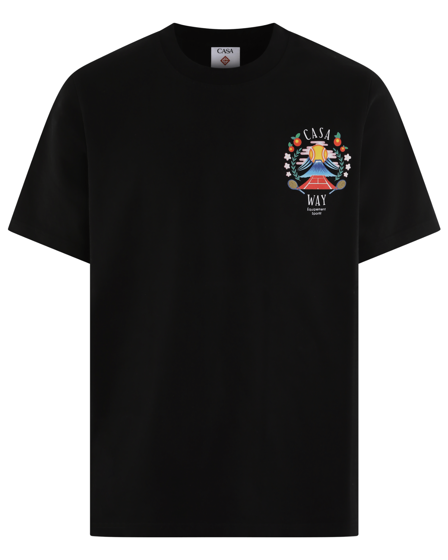 Casablanca Heren Black Jersey Casa Way Mountain - Eleganza.nl