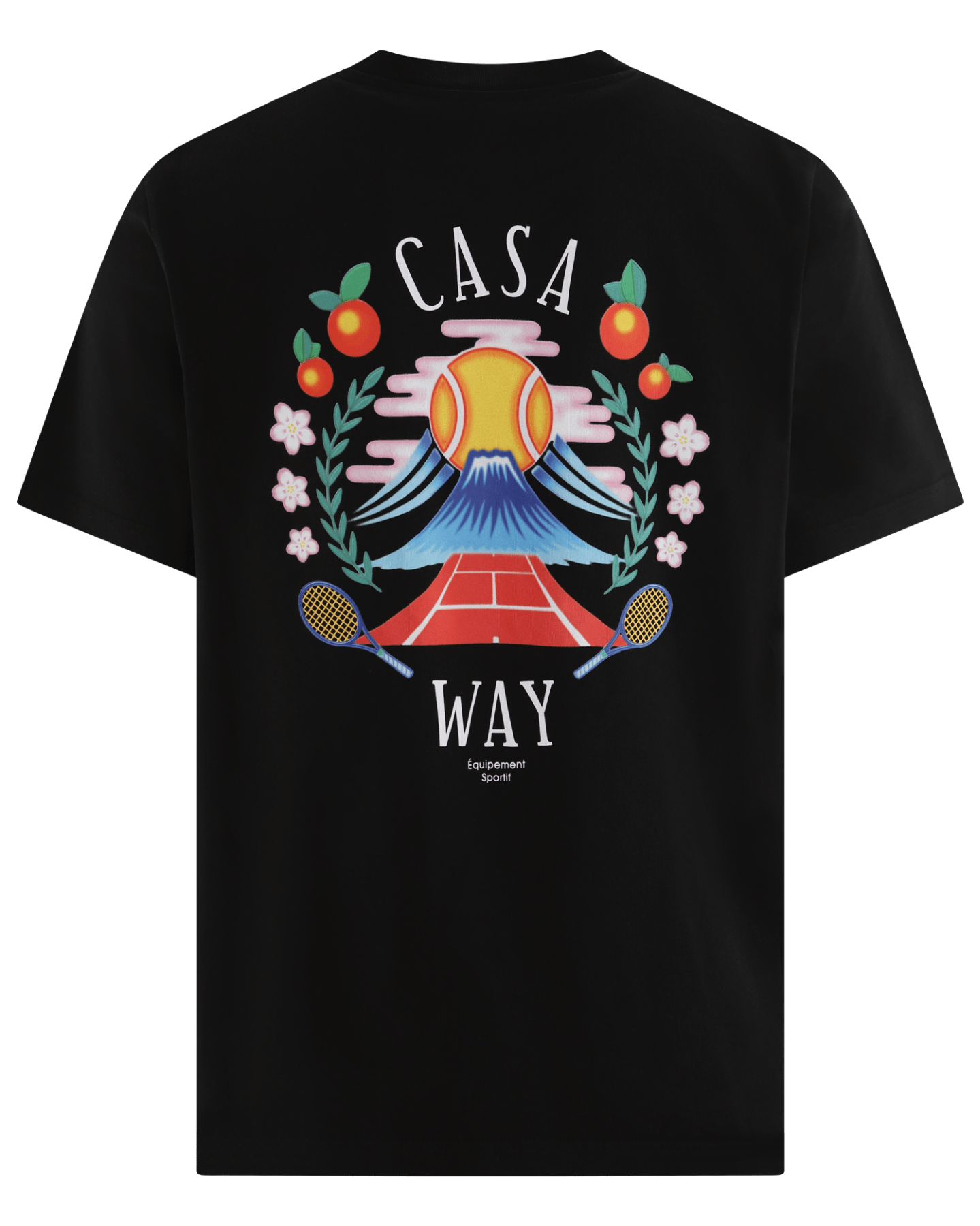 Casablanca Heren Black Jersey Casa Way Mountain - Eleganza.nl