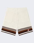 Heren Crochet Shorts Wit
