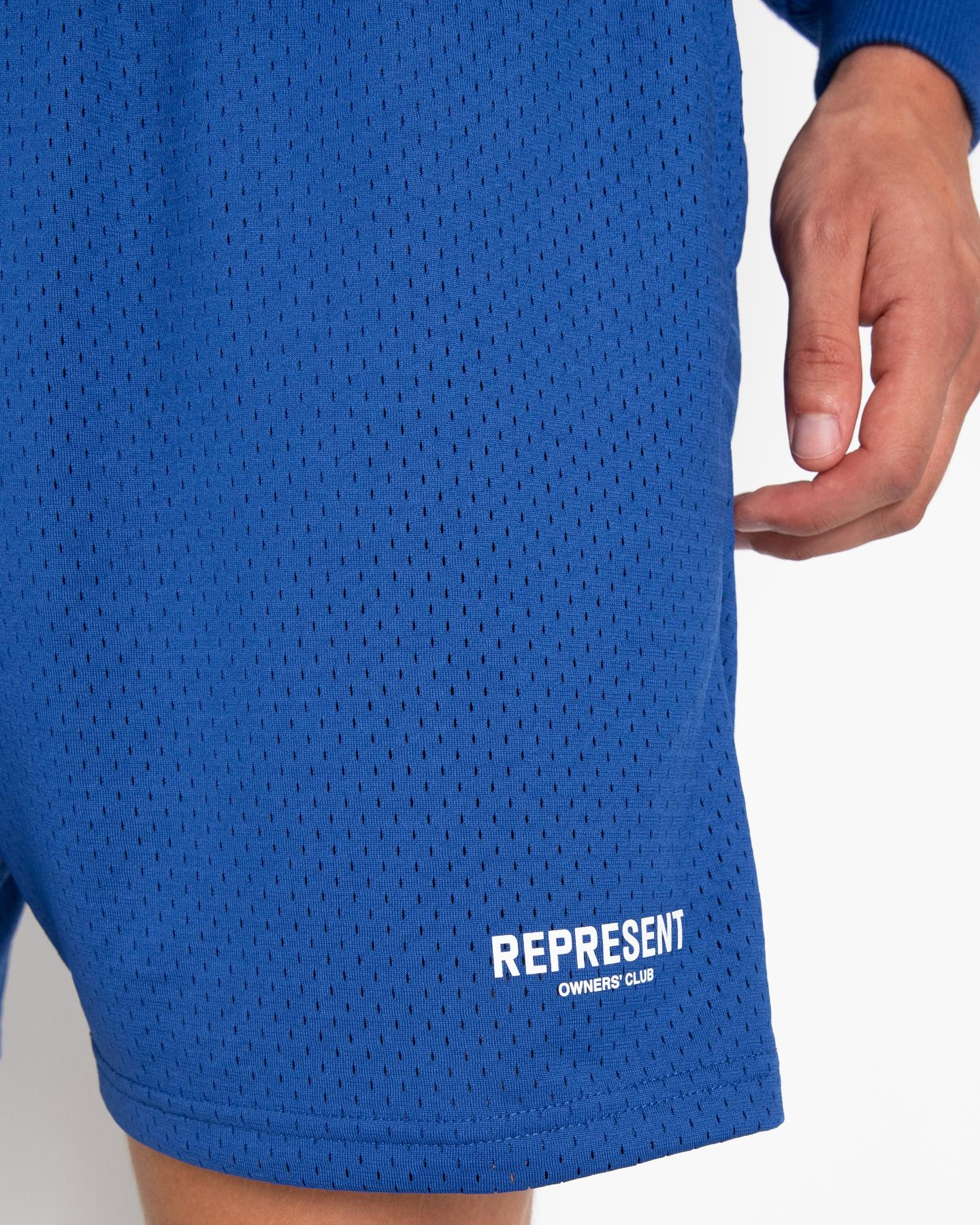 Heren Owners Club Mesh Short Blauw
