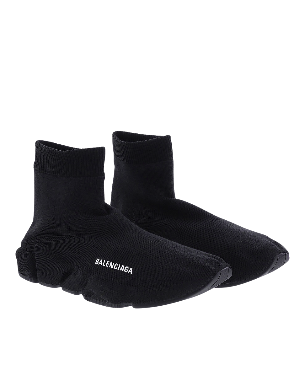 Heren Speed Alloverknit Zwart