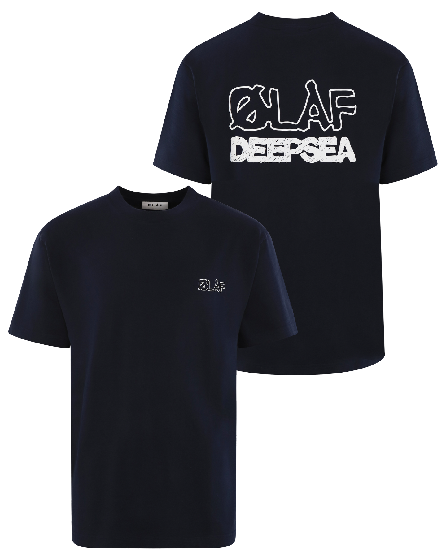 Heren Deep Sea T-Shirt Blauw