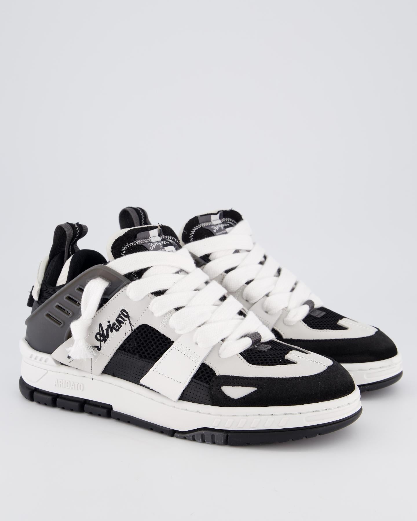 Heren Area Patchwork Sneaker Zwart