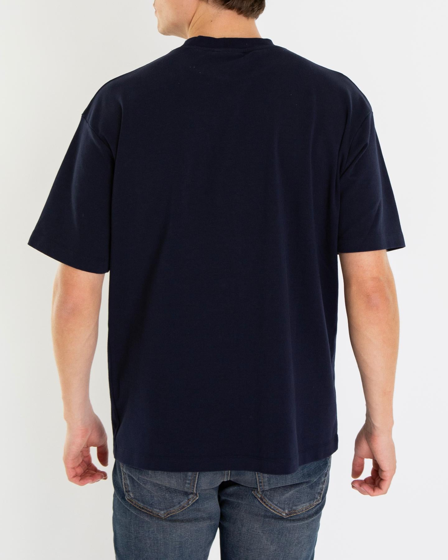 Heren Le Grand Hôtel T-Shirt Blauw