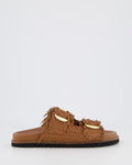 Damen Knot Slipper Braun — huidige kleur