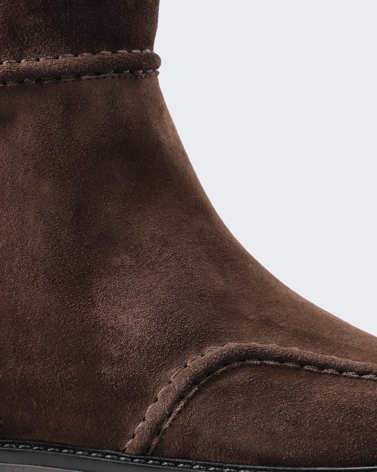 Copenhagen Studios Dames Suède schoen met Bruin afwerking - Eleganza.nl