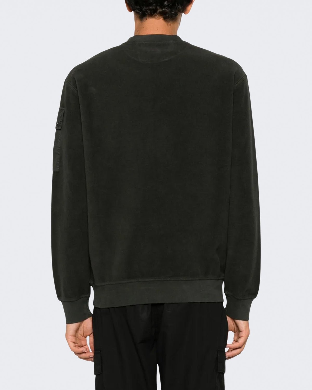 C.P.Company Heren Sweater met ronde hals Grijs - Eleganza.nl