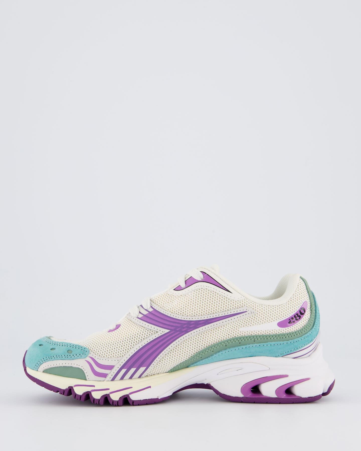 Dames Mythos 280 Sneaker Wit/Paars