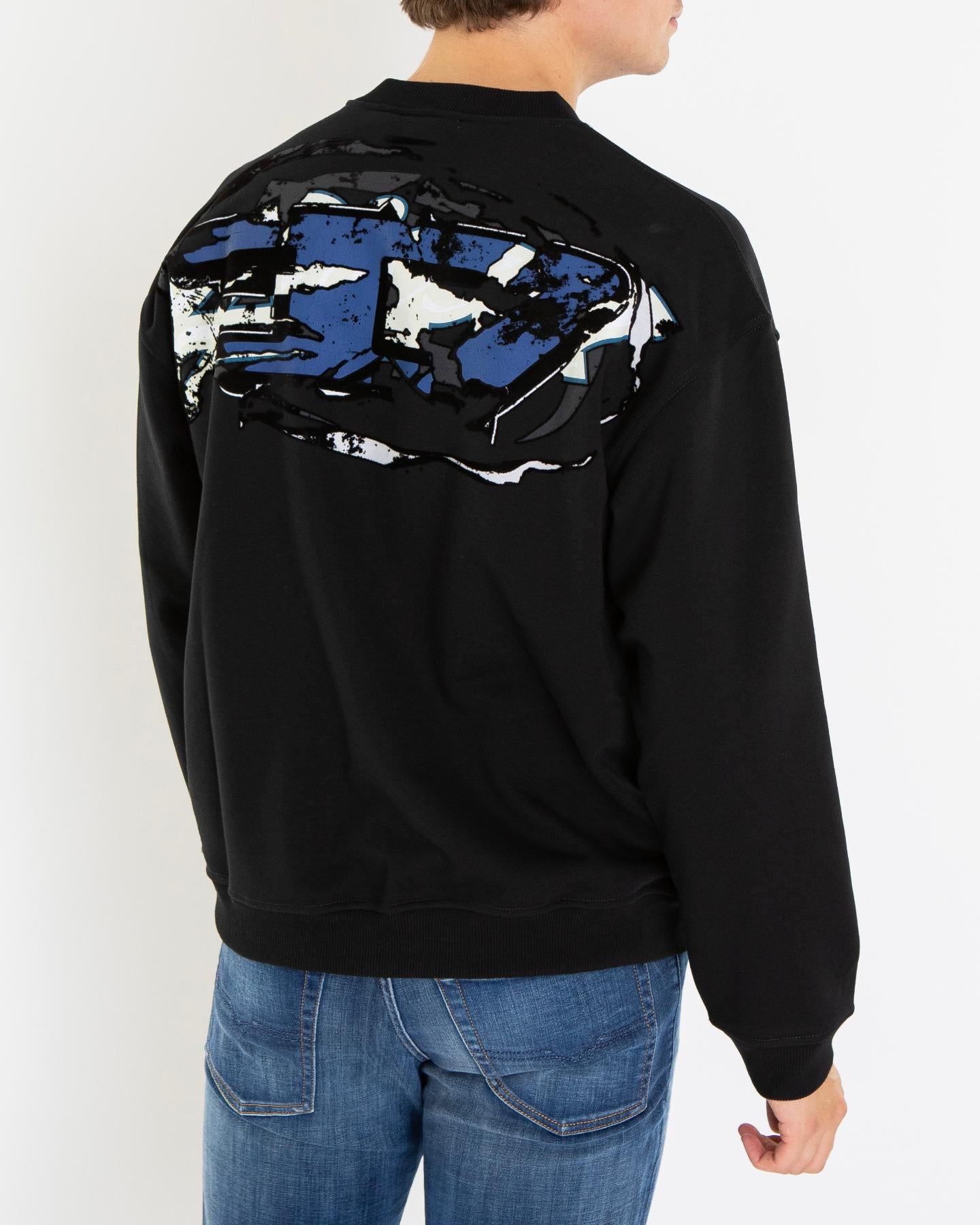Heren S-Boxt-T2 Sweater Zwart