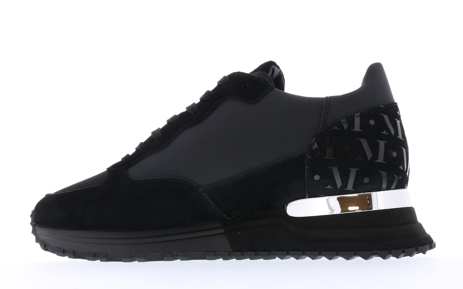 Mallet Footwear Heren Popham Black Pernament