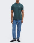 Barbour Heren Tartan Pique Polo Groen — huidige kleur
