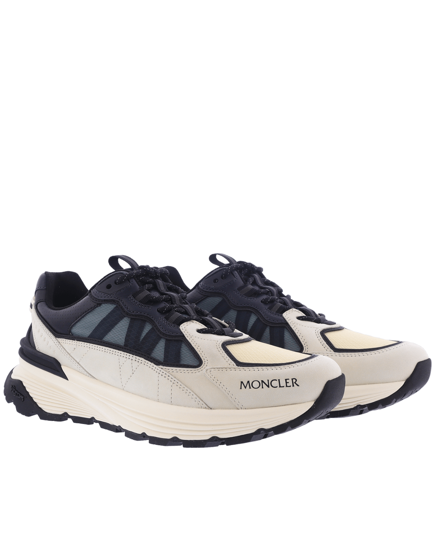 Heren Lite Runner Sneaker Wit/Zwart