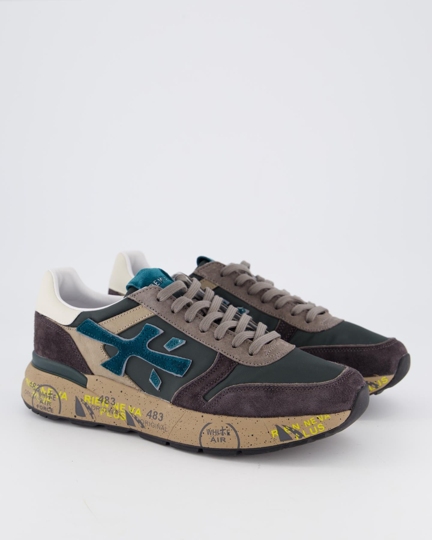 Heren Mick Sneaker Grijs