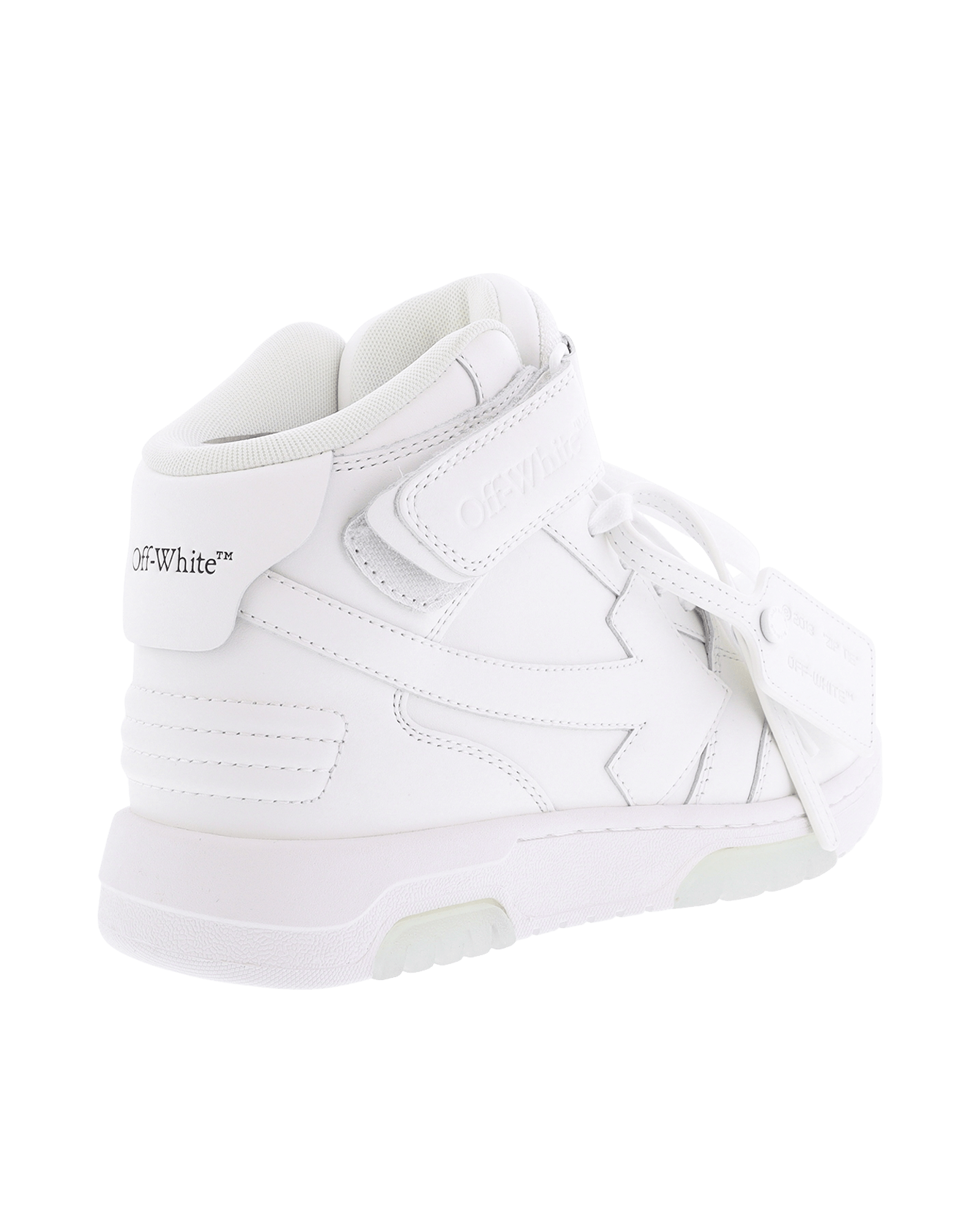 Dames Out Of Office Mid Sneaker Wit