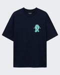 Herren T-Shirt met klassieke pasvorm Blau — huidige kleur