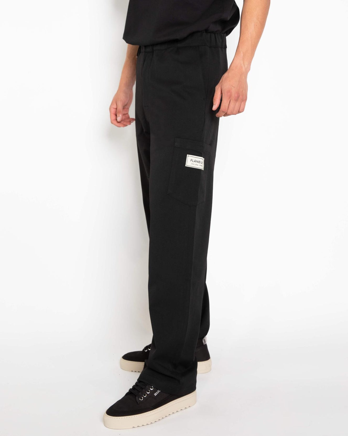 Heren Atelier Trousers Zwart
