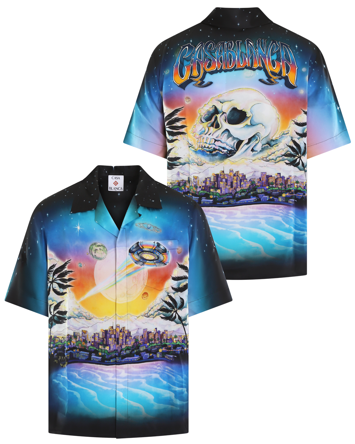 Heren La Prémonition Zijde Shirt