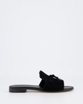 Atelier Verdi Damen Molly Slipper Schwarz — huidige kleur