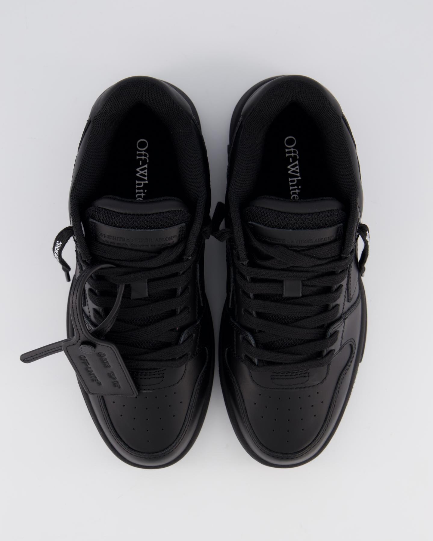 OFF WHITE Dames Out Of Office Sneaker Zwart – foto 3