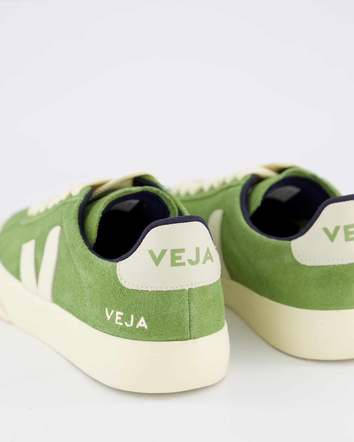 Dames Campo Suede Sneaker Groen