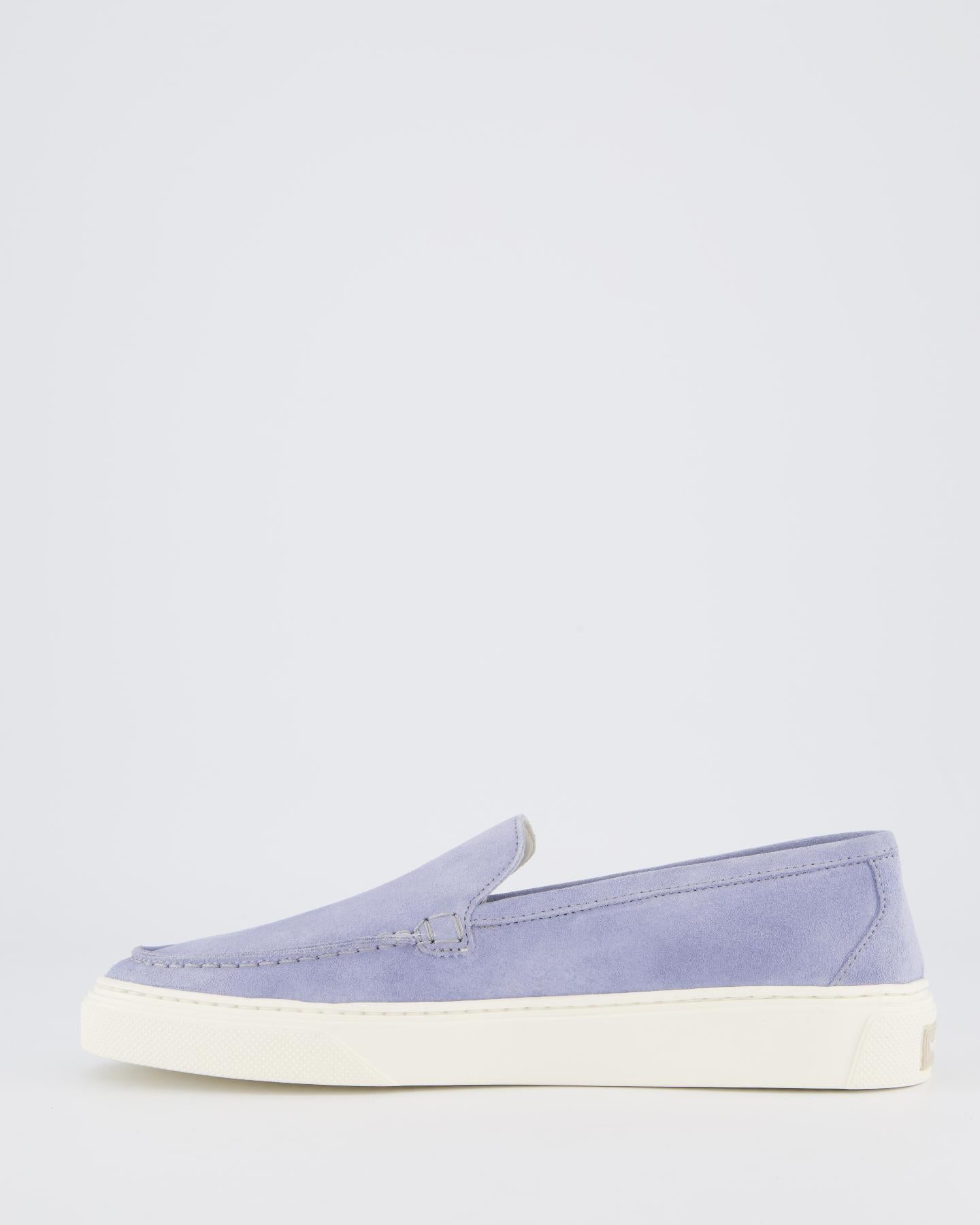 Dames Lip On Loafer Blauw