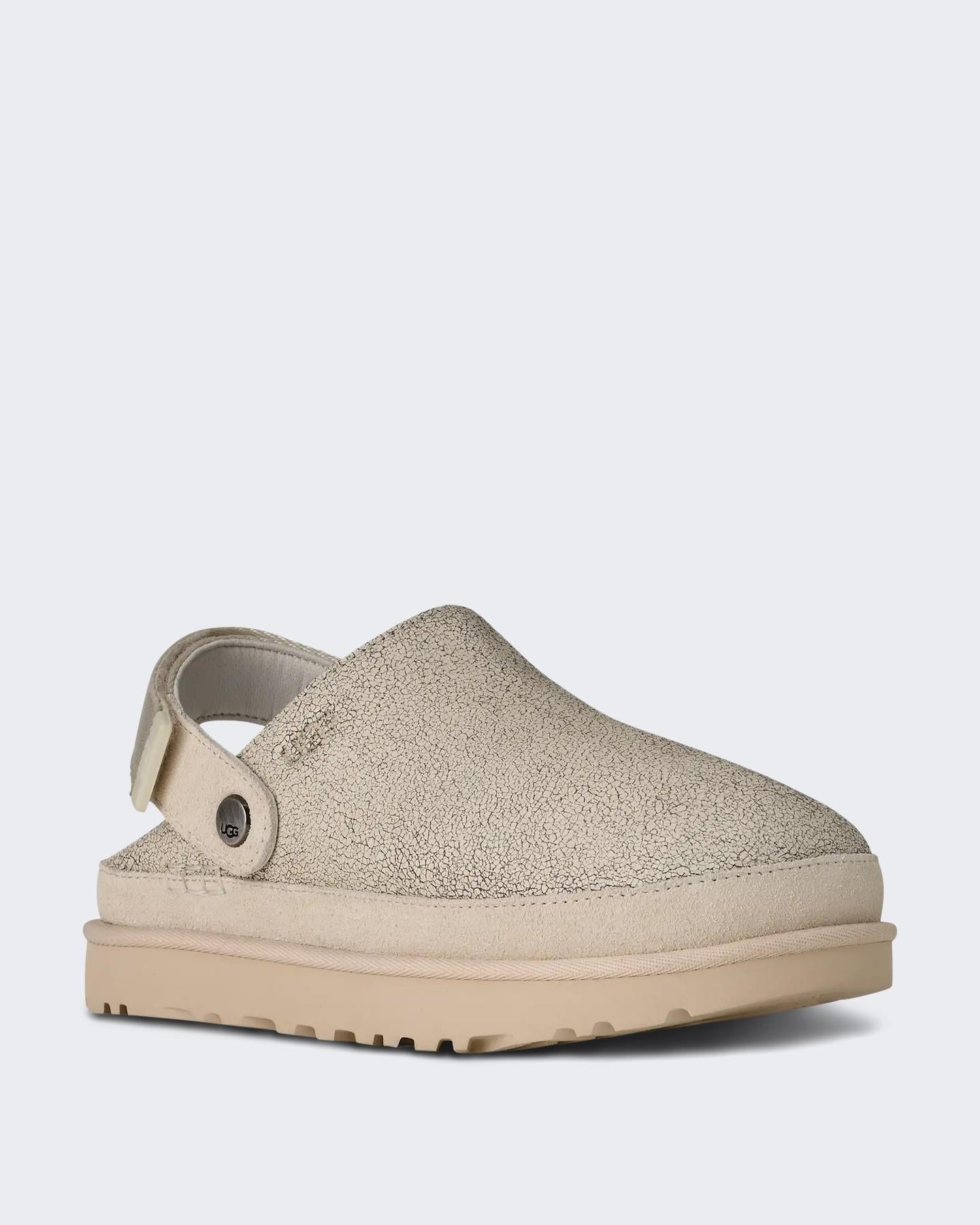 Dames Goldenstar Crackle Clog
