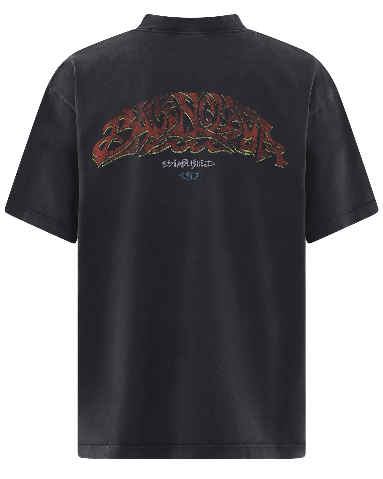 Heren Medium Fit T-Shirt Zwart