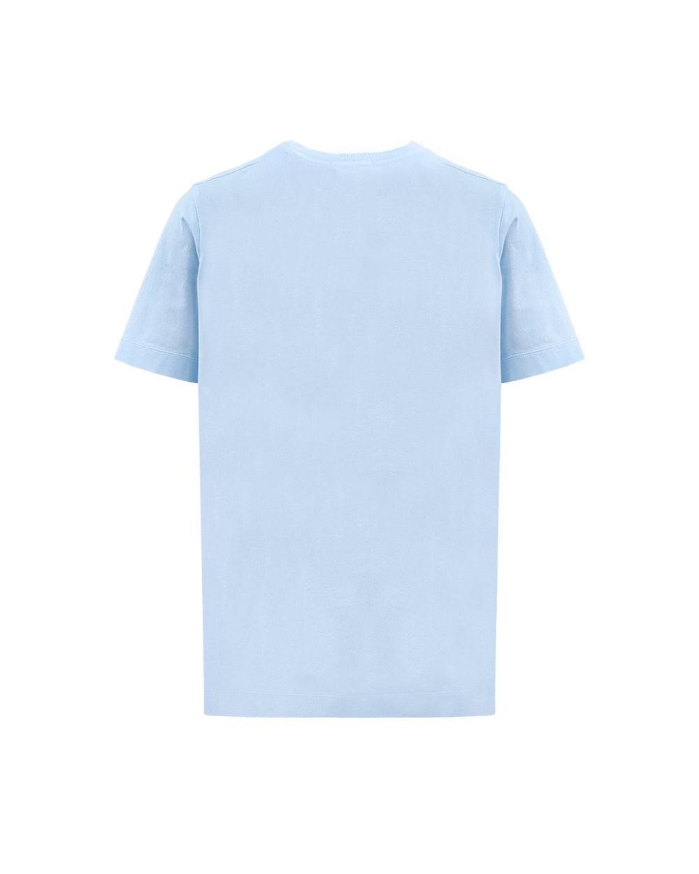 Kids Logo-Patsch T-Shirt Blauw