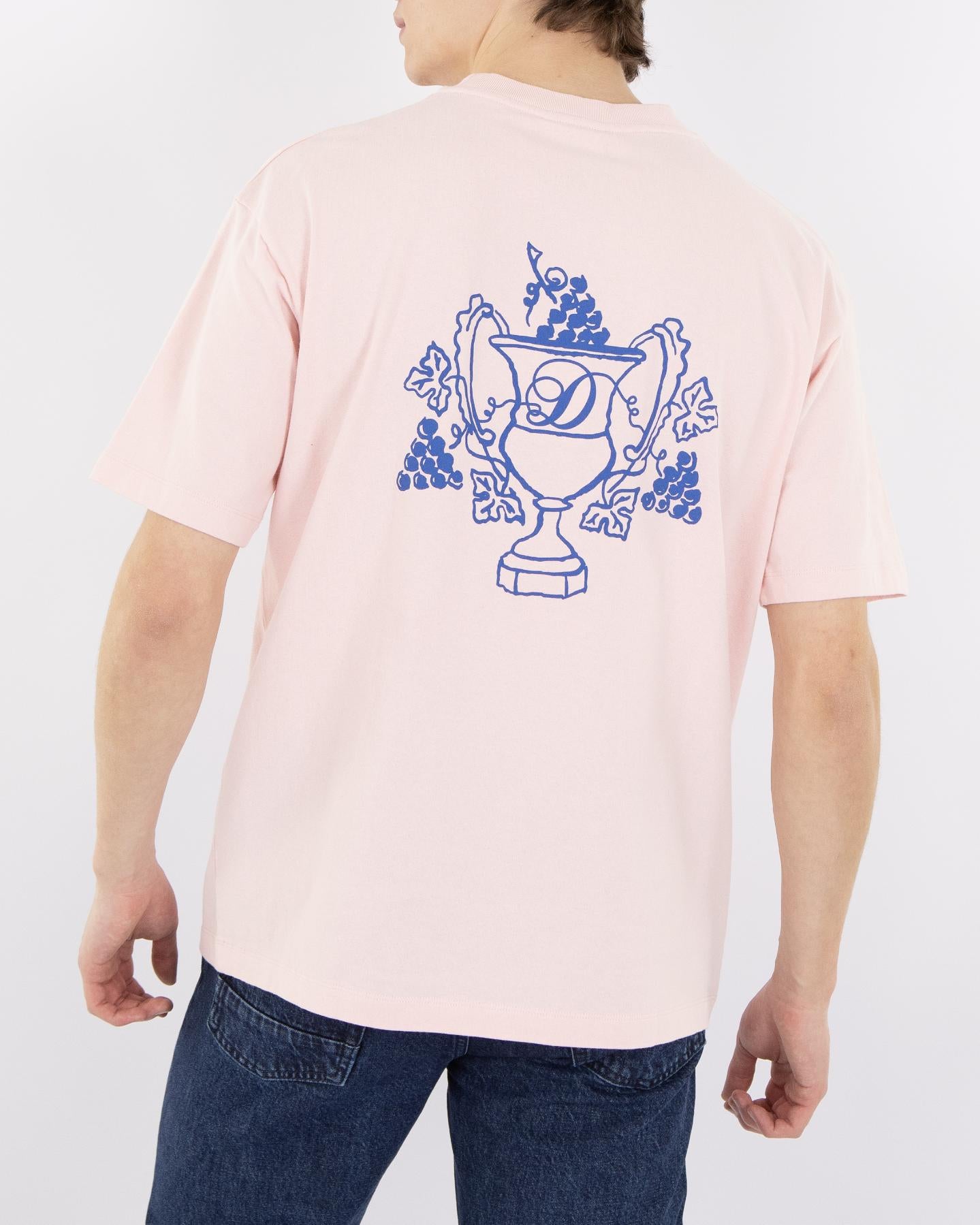Heren Blason T-Shirt Roze