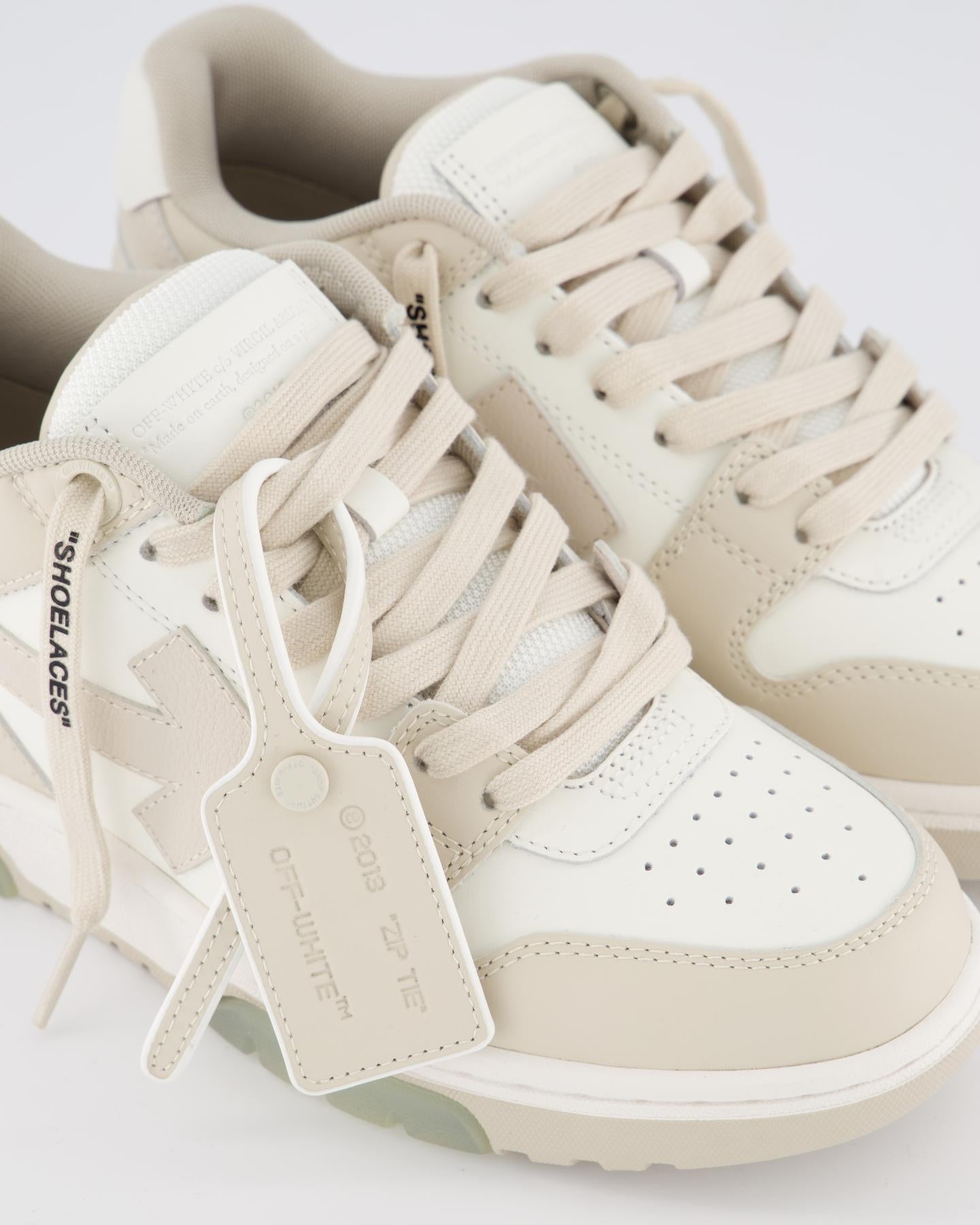 Dames Out Of Office Sneaker Wit/Beig