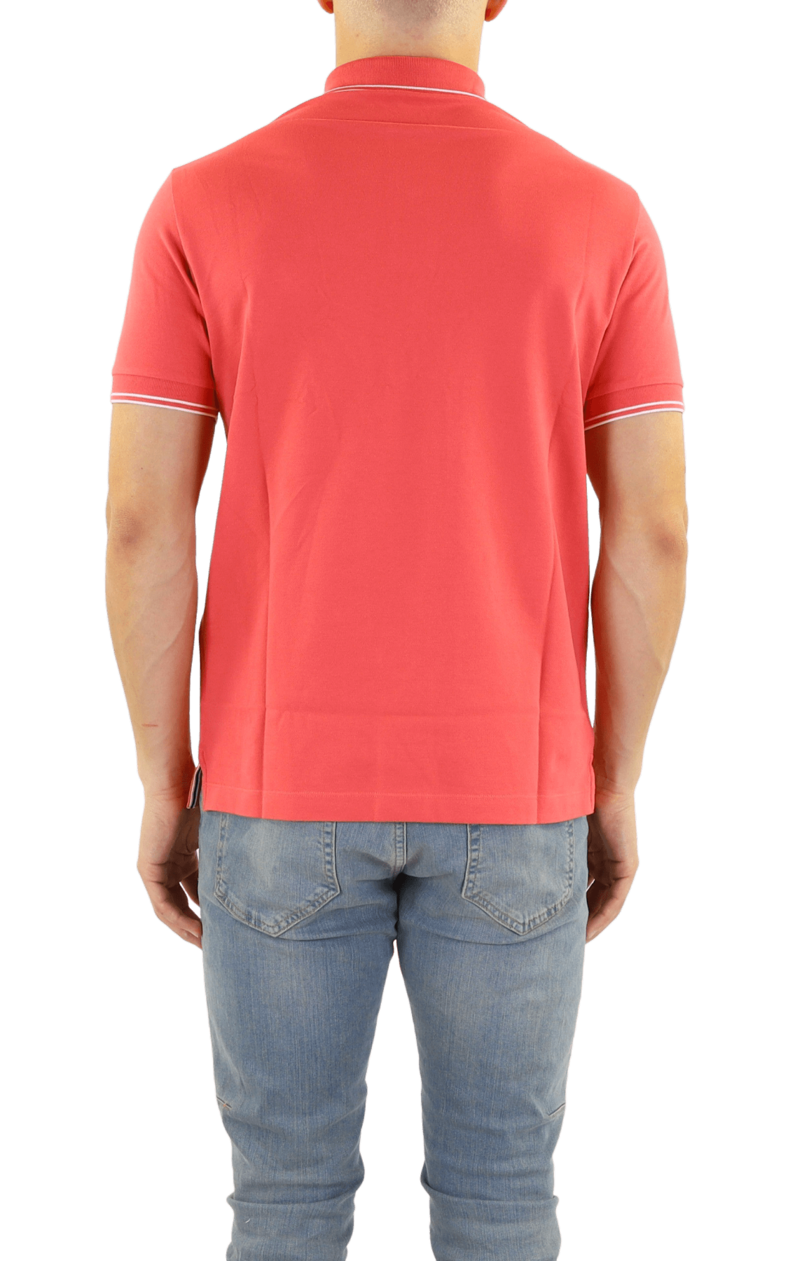 Heren Polo M/Corta Slim Fit