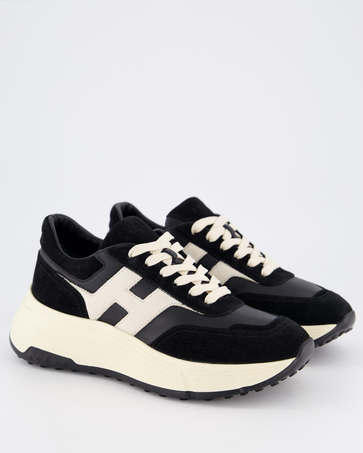 Dames H669 Sneaker Zwart/Wit