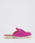 Atelier Verdi Damen Julia Slip On Fuxia Hausschuhe