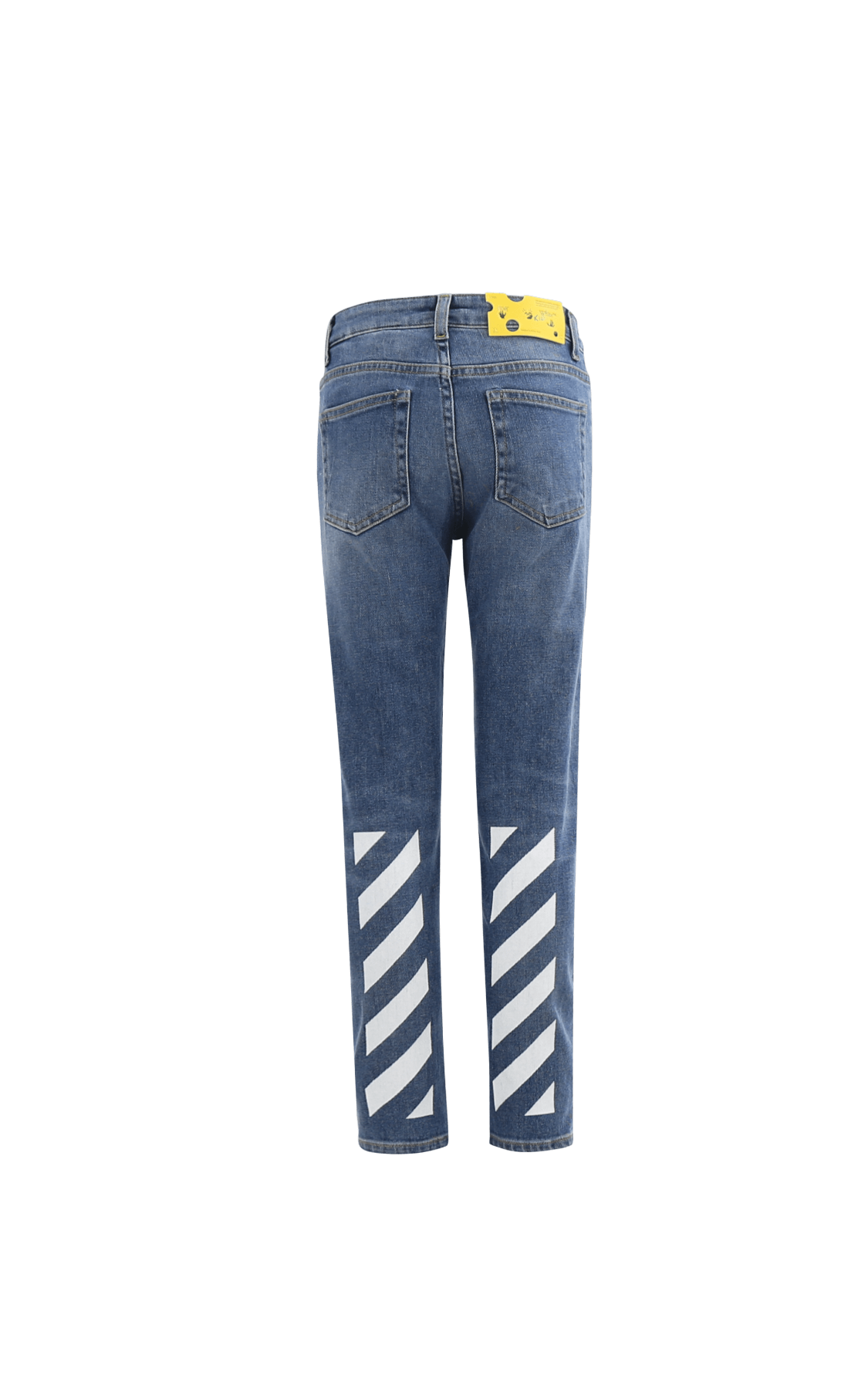 Kids Slim Diags Blue Denim Pants  B