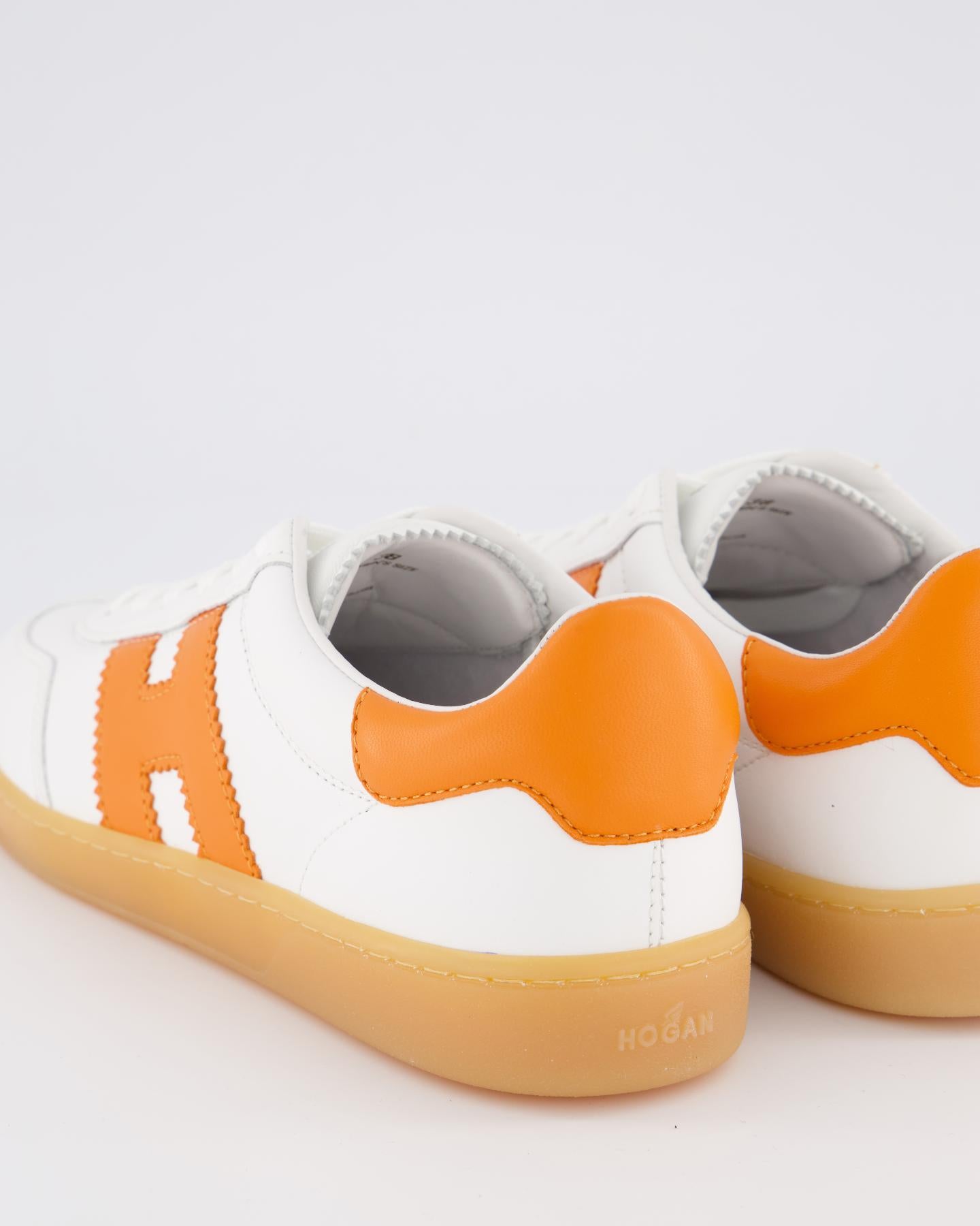 Dames Cool Sneaker Wit/Oranje