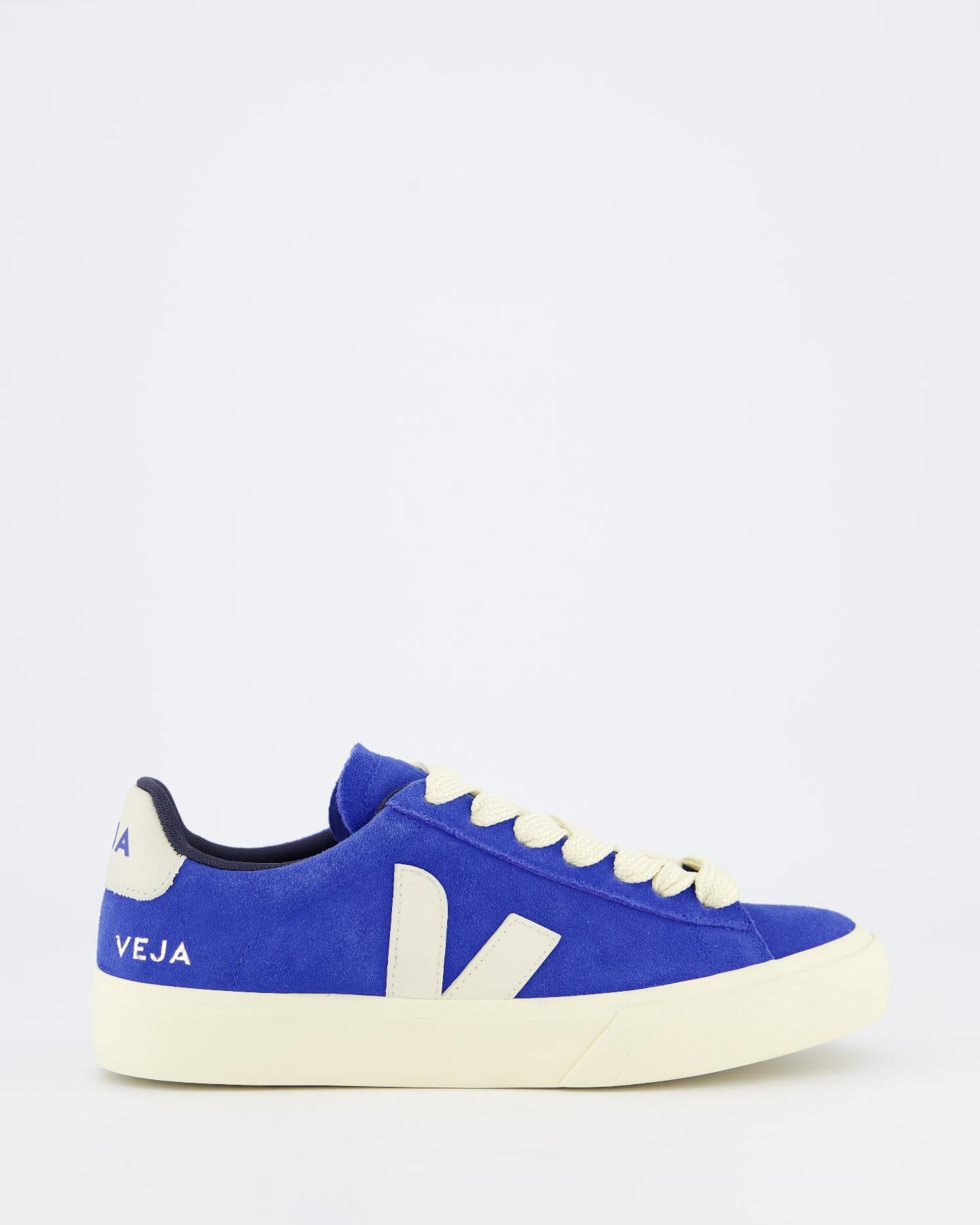 Dames Campo Suede Sneaker Blauw