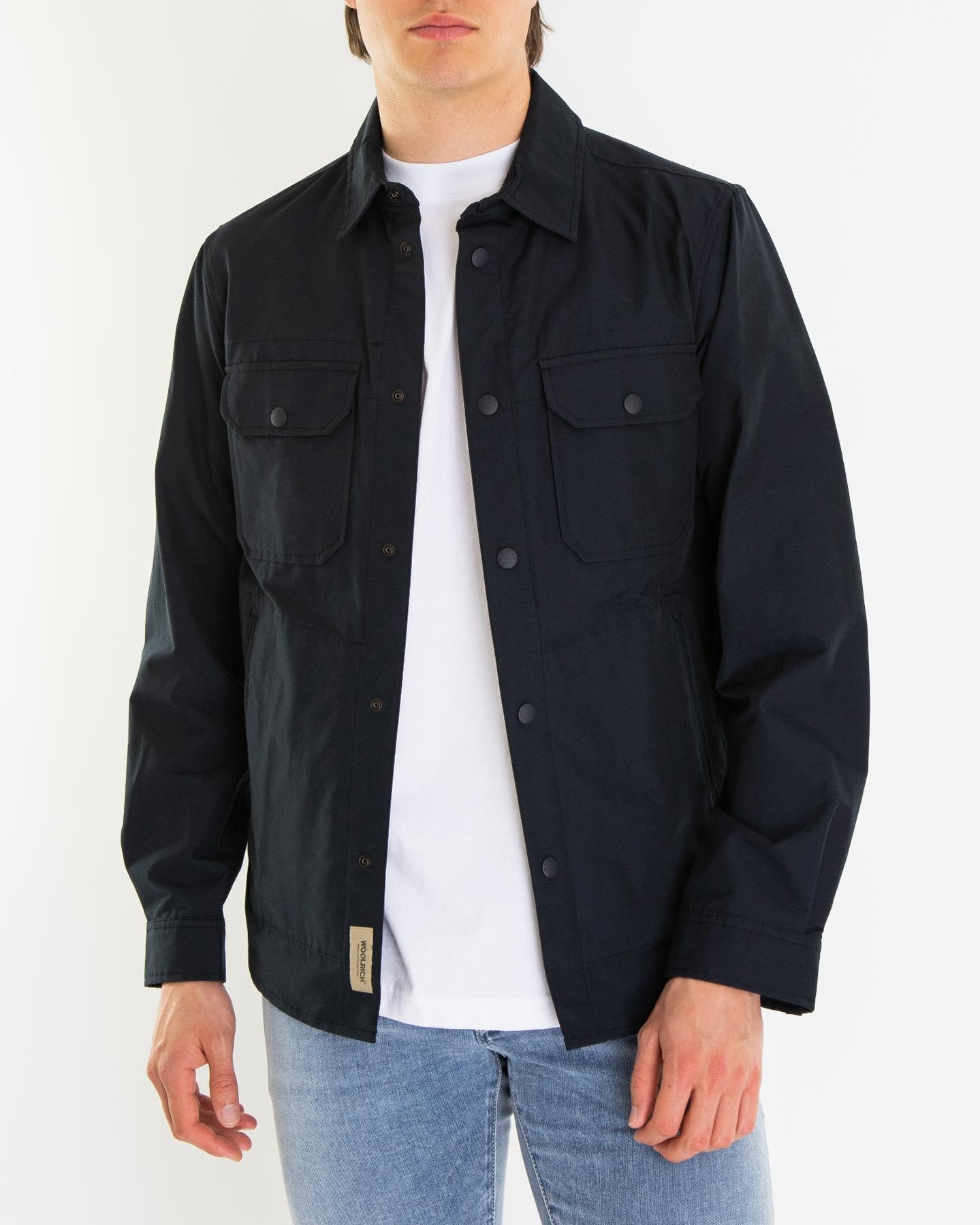 Heren Light Ramar Overshirt Blauw