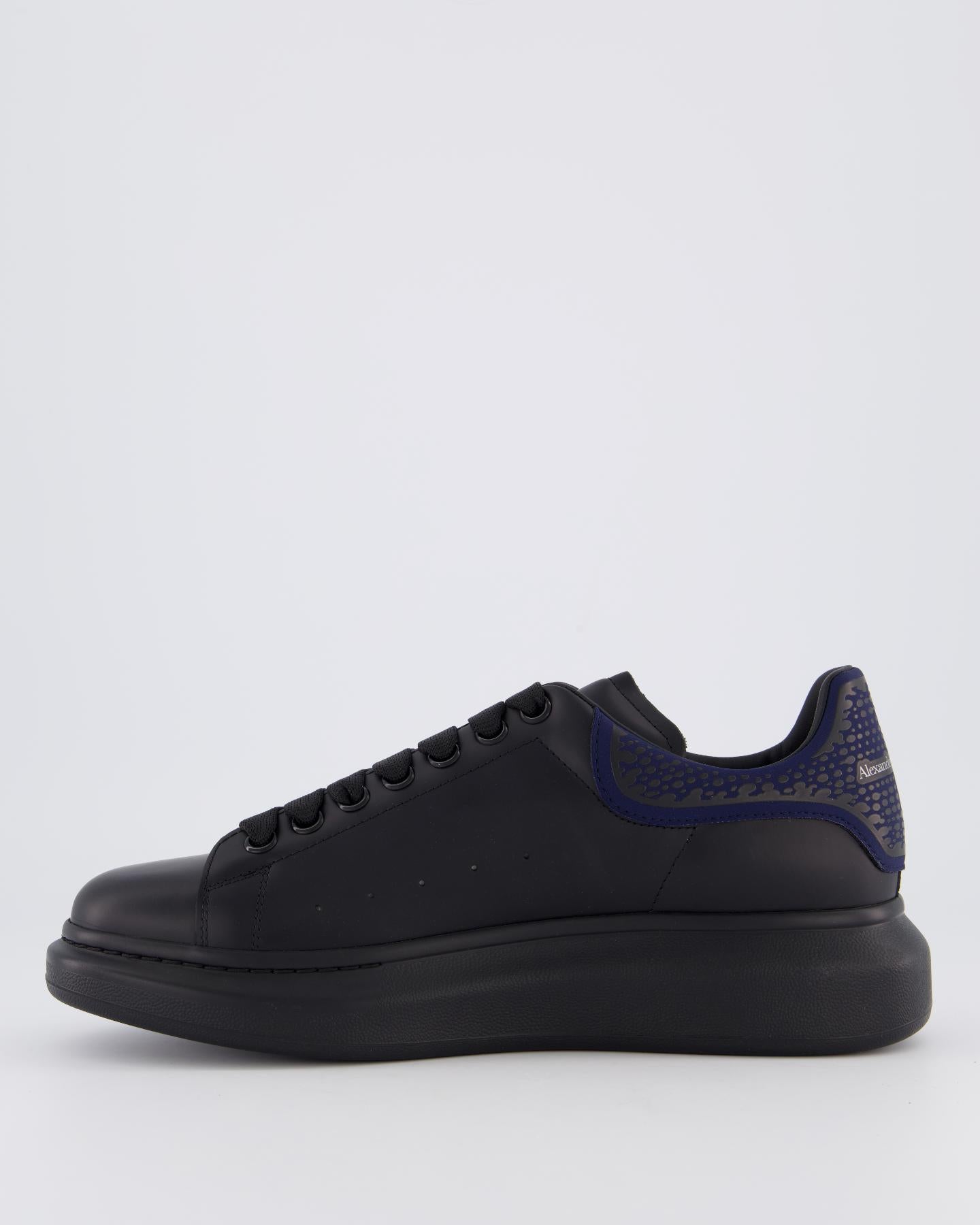 Heren Oversized Sneaker Zwart/Blauw