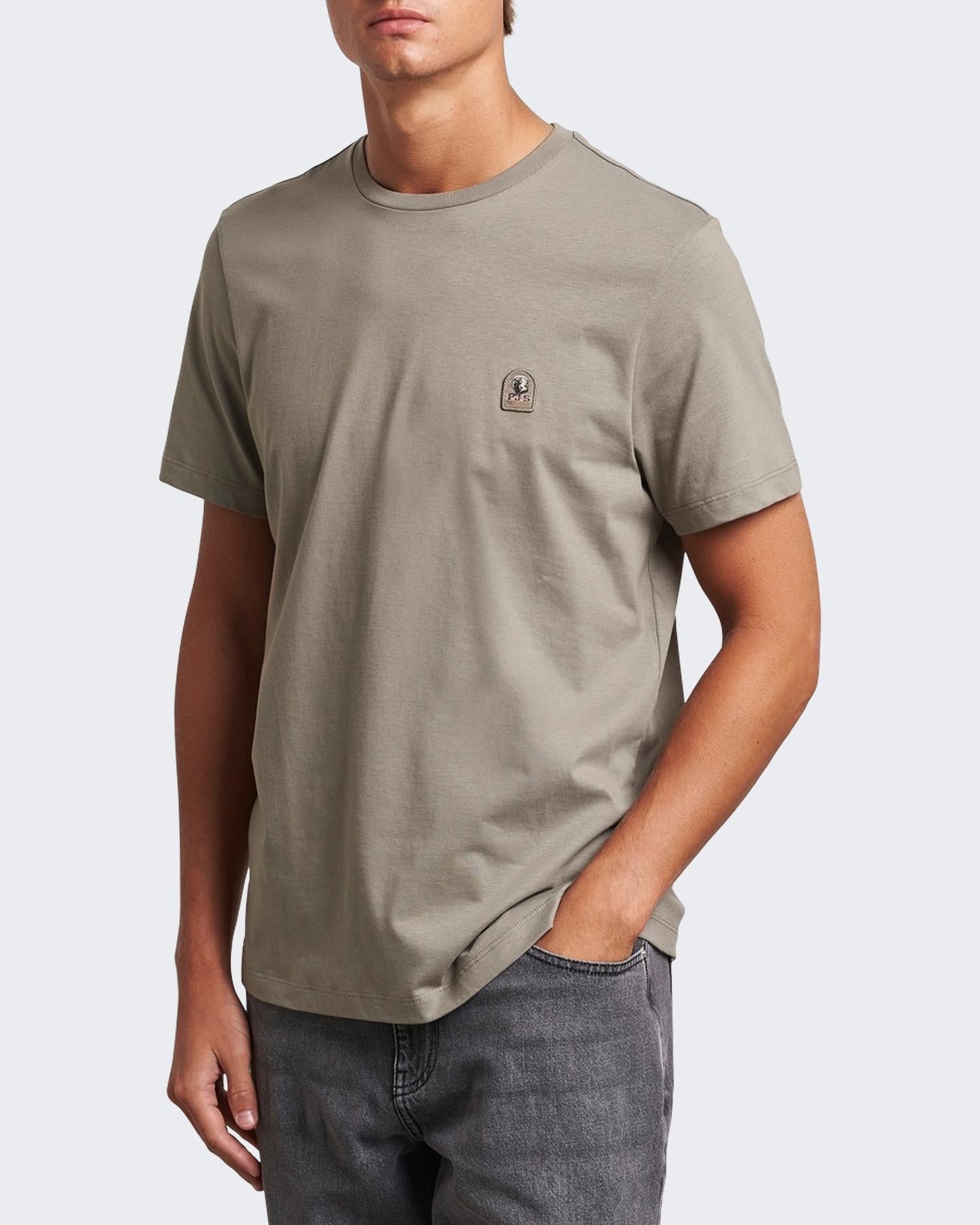 Parajumpers Heren Patch T-Shirt Blauw