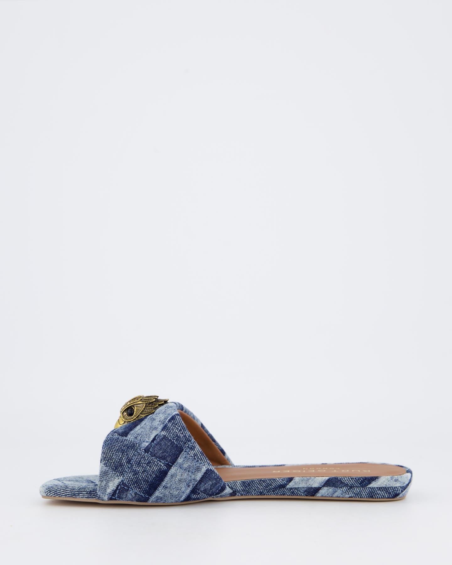 Dames Kensington Flat Slipper Blauw