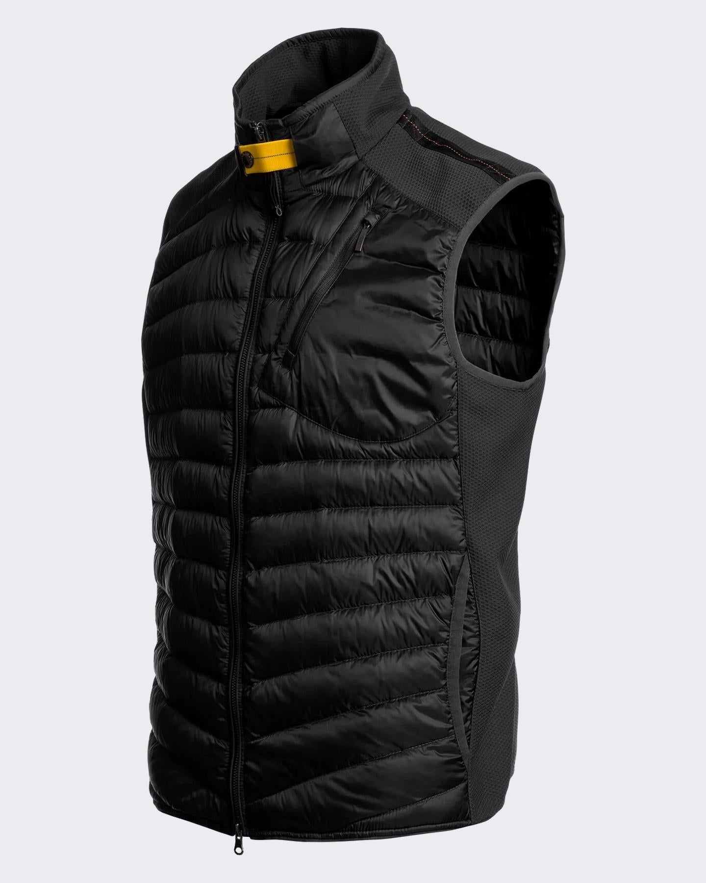 Heren Zavier Fleece Vest Zwart