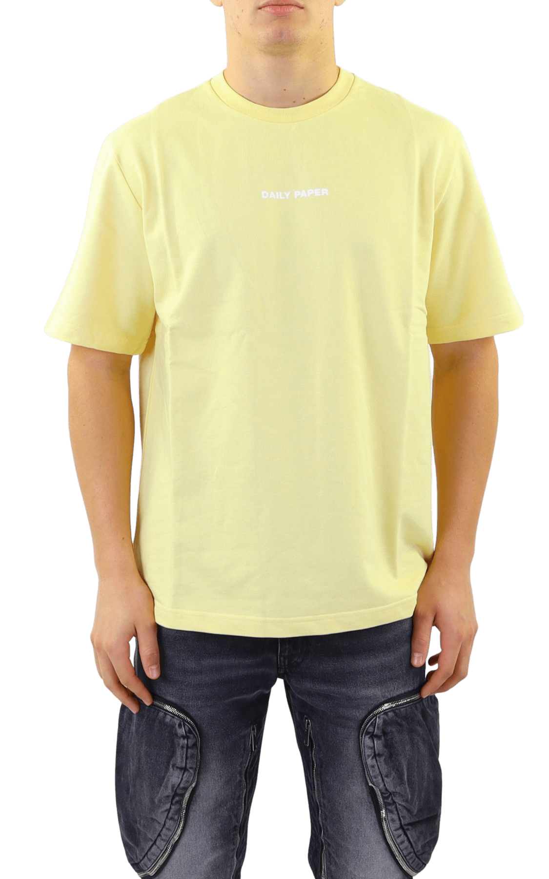Daily paper discount shirt geel