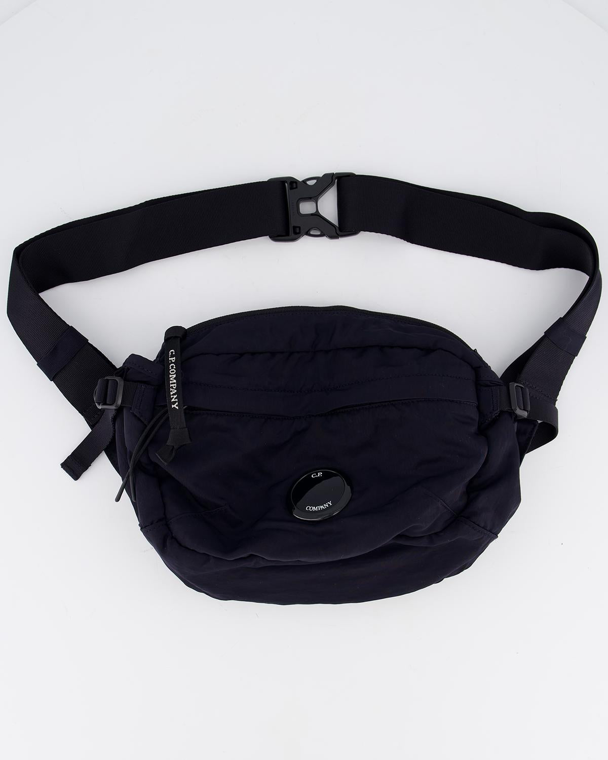 Heren Lens Crossbody Pack Zwart